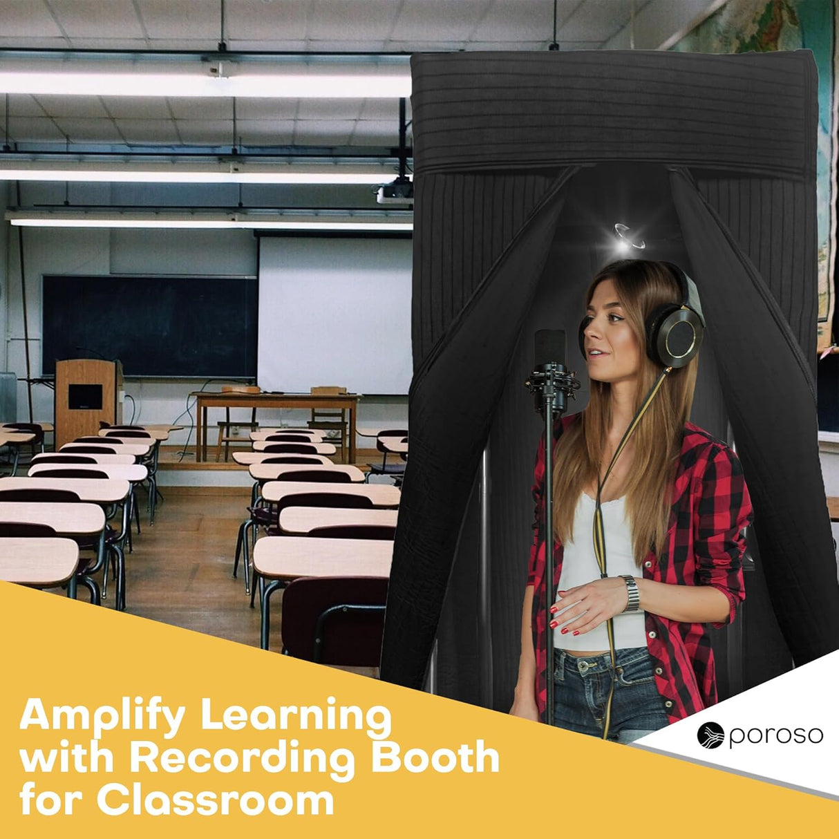 Cabina de Grabación OEM | Estudio Portátil | Aislamiento de Sonido