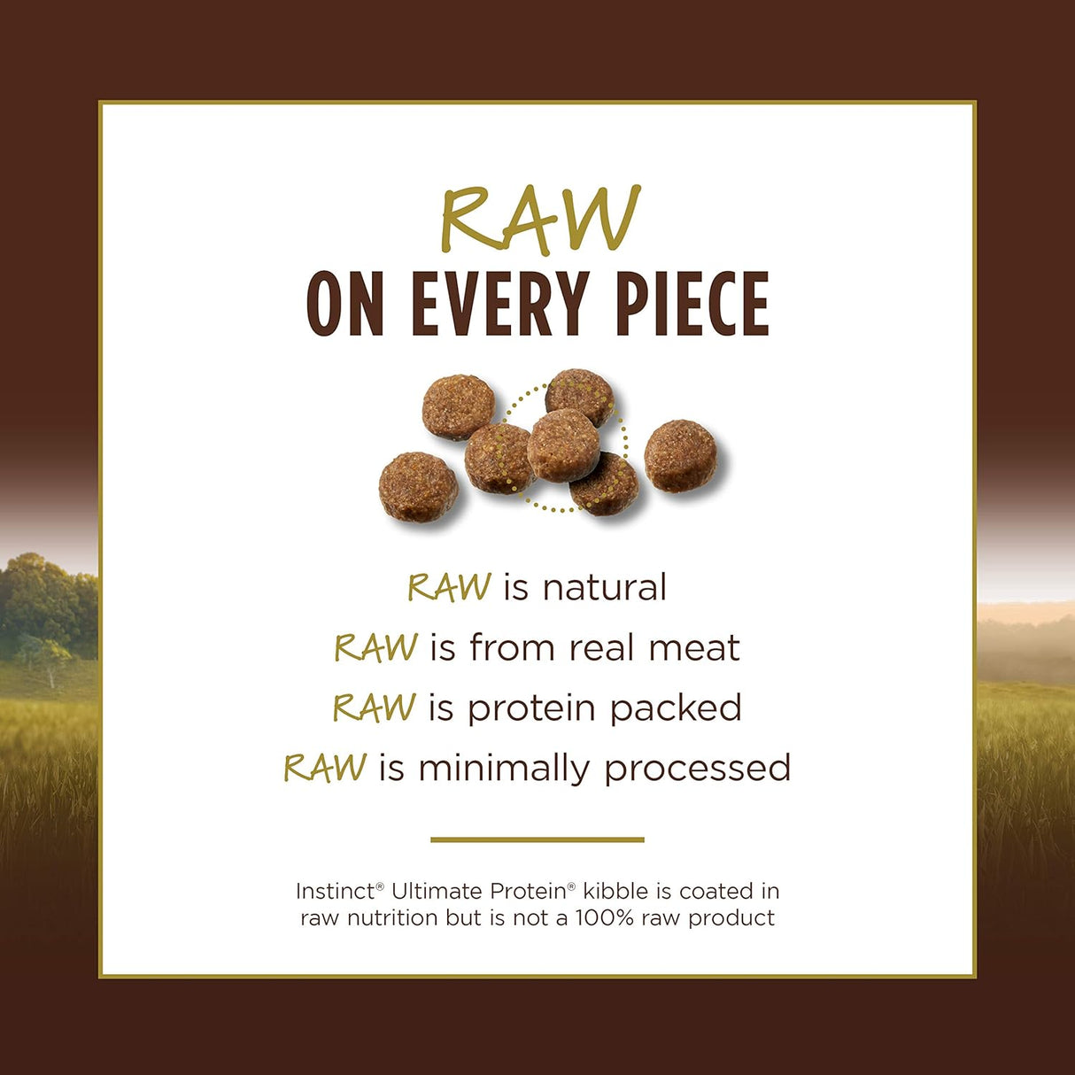 Instinct Ultimate Protein Free Cage Free Duck Recipe Alimento seco natural para gatos, bolsa de 4 libras