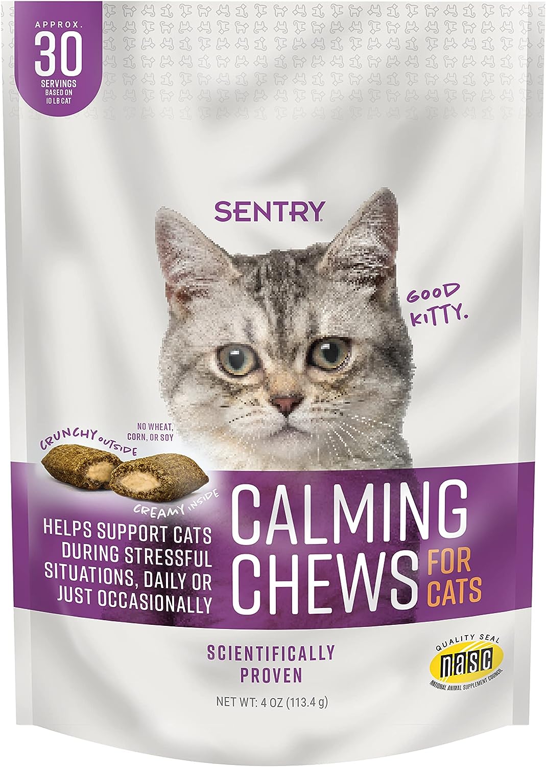 Masticables calmantes para gatos Sentry