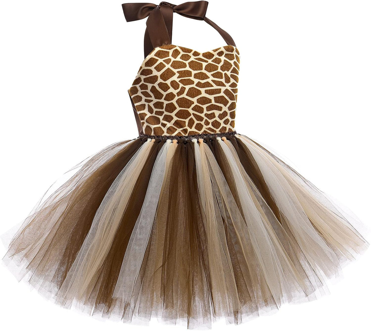 Disfraz de Animales Safari FYMNSI para Niñas con Diadema y Cola