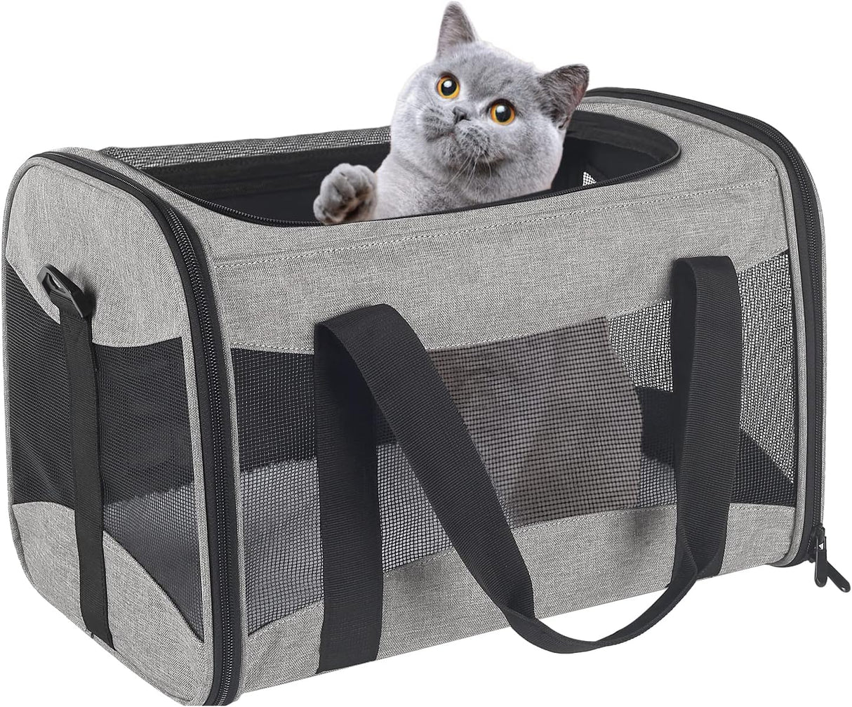 Transportín para Gatos - Aprobado por Aerolíneas, Móvil, M