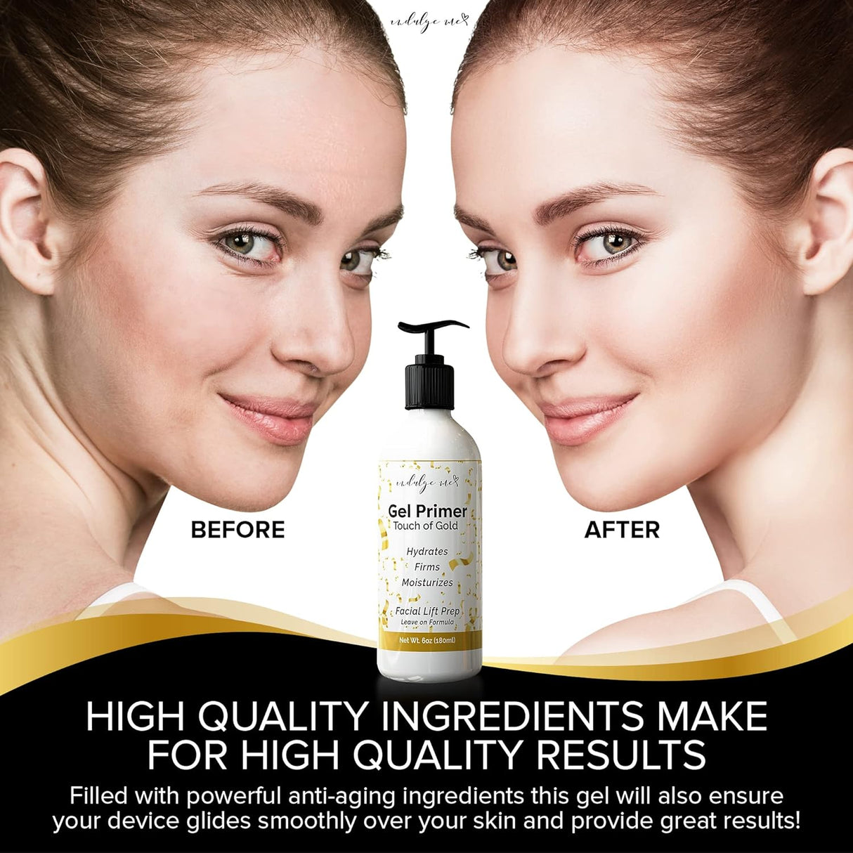 Gel Conductivo Hidratante Facial con Ácido Hialurónico y Colágeno