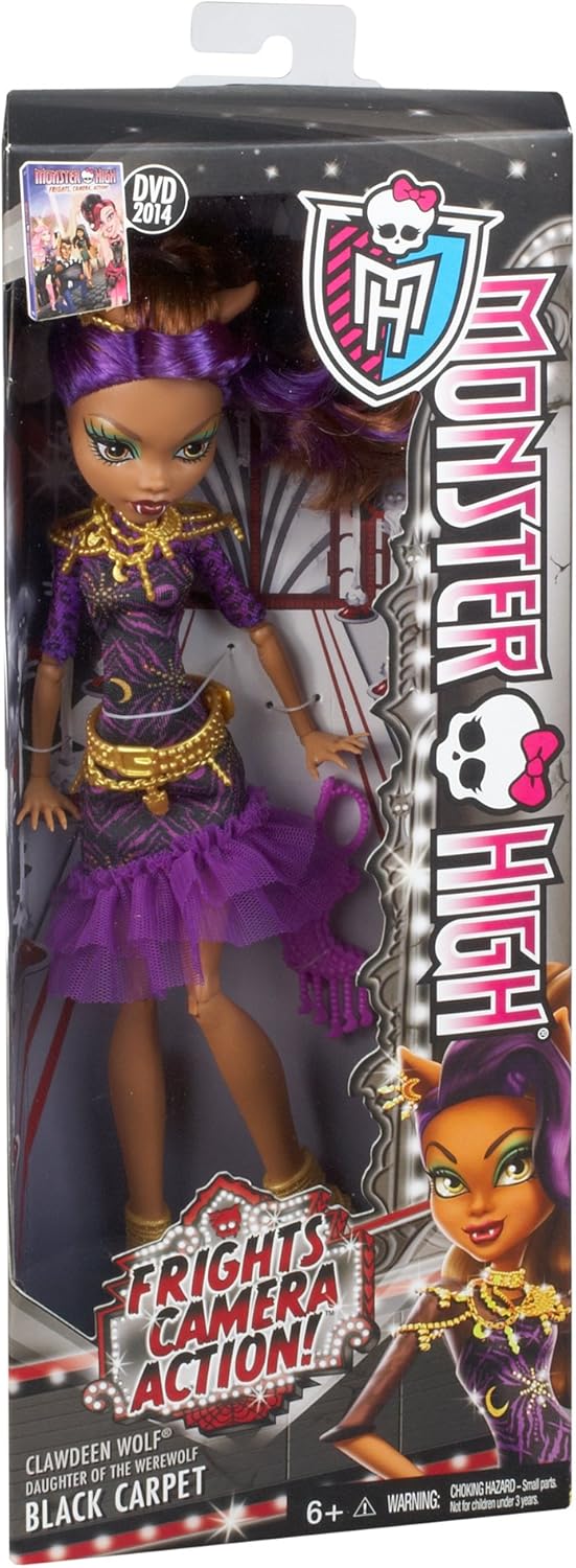 Muñeca Clawdeen Wolf Frights Camera Action de Monster High