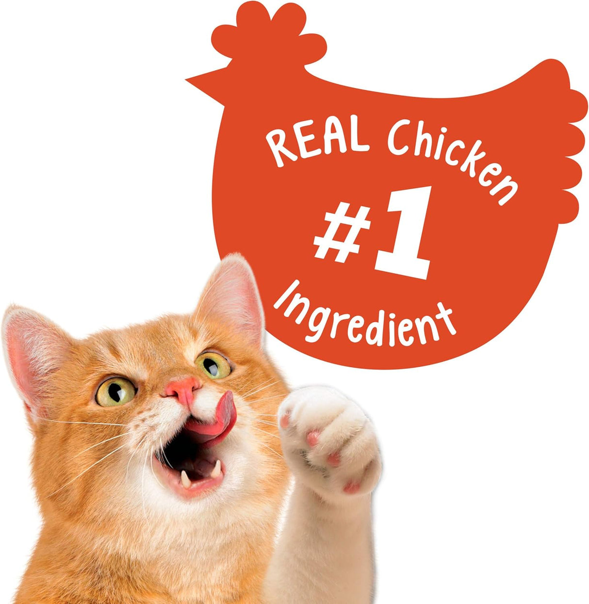 Golosinas para gatos mezcla de fiesta original crujiente