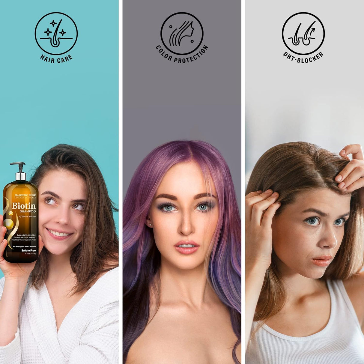 Shampoos y Acondicionadores de biotina para el crecimiento