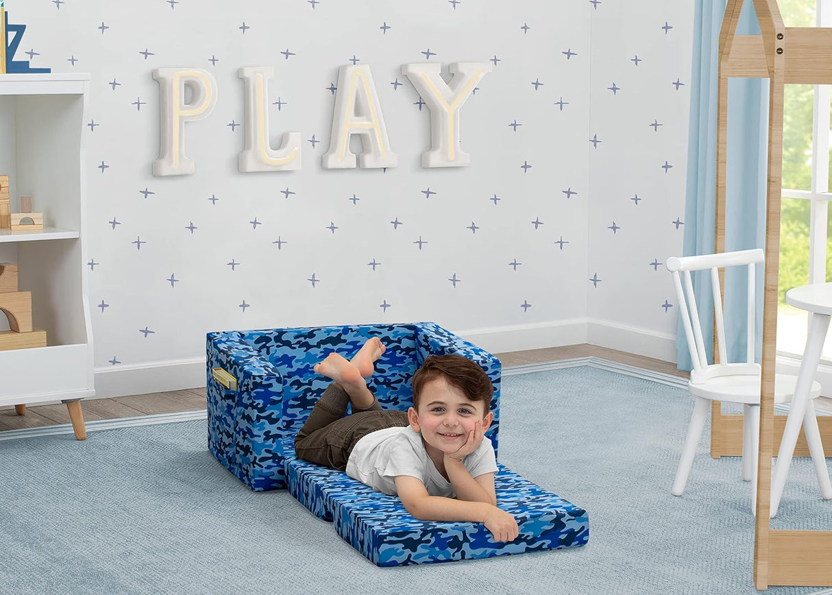 Silla convertible en cama comoda para niños y relajarse