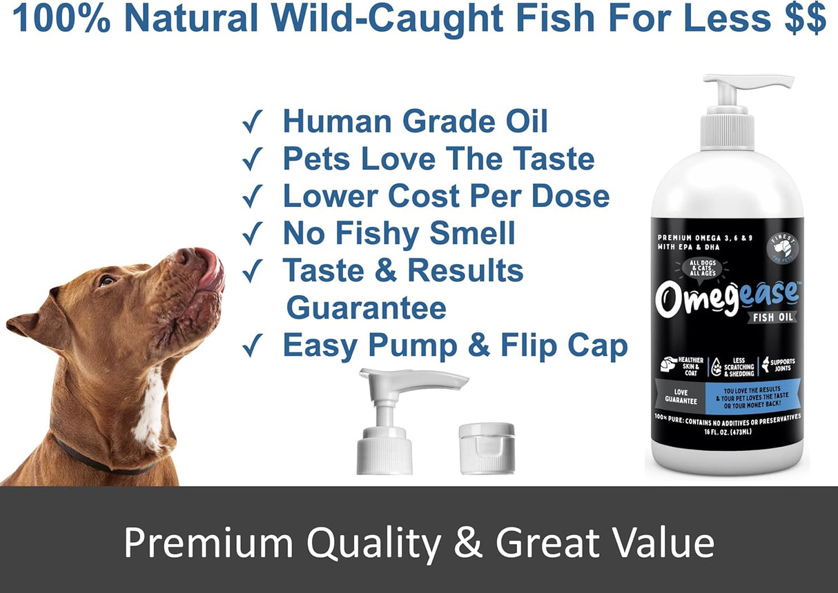 Suplemento Aceite de pescado con omega 3 6 y 9 para gatos