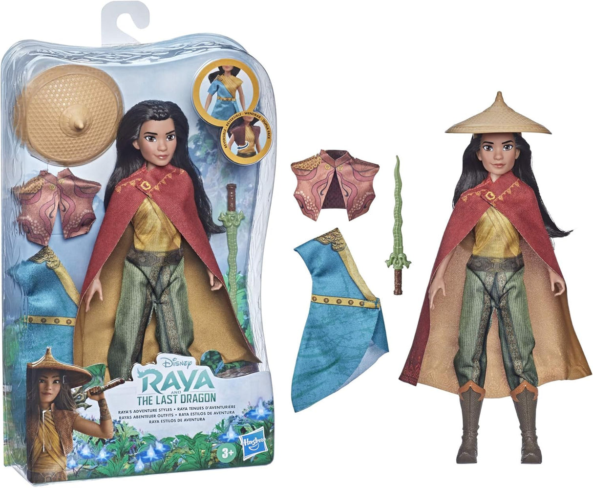 Muñeca Raya, Disney Princess, ropa, zapatos y espada, Aventura