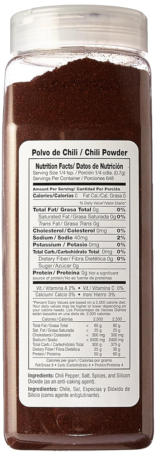 Polvo de Chile Badia 16 oz - Sabor Picante y Aromático