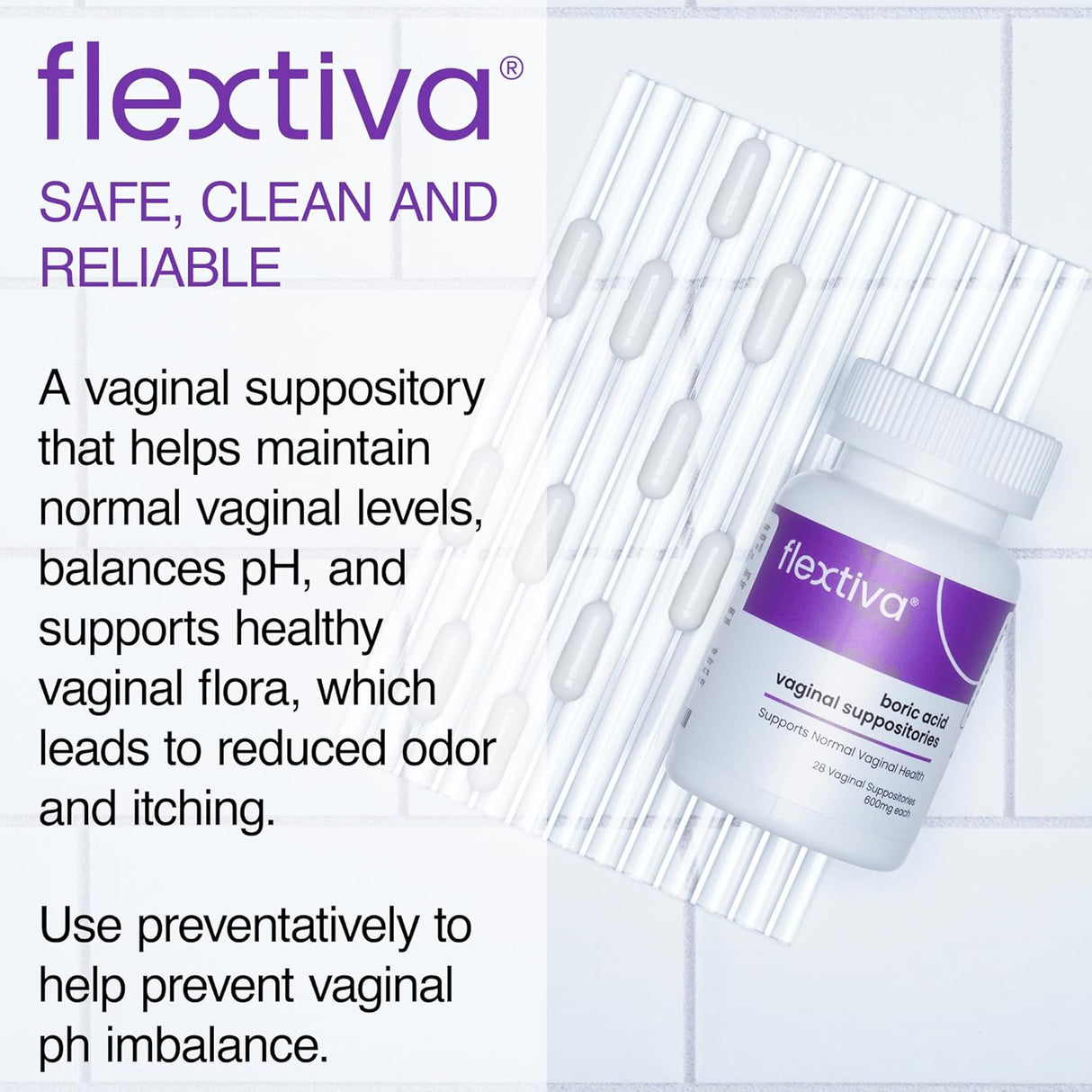 Suplementos píldoras de ácido bórico para mujeres de pH