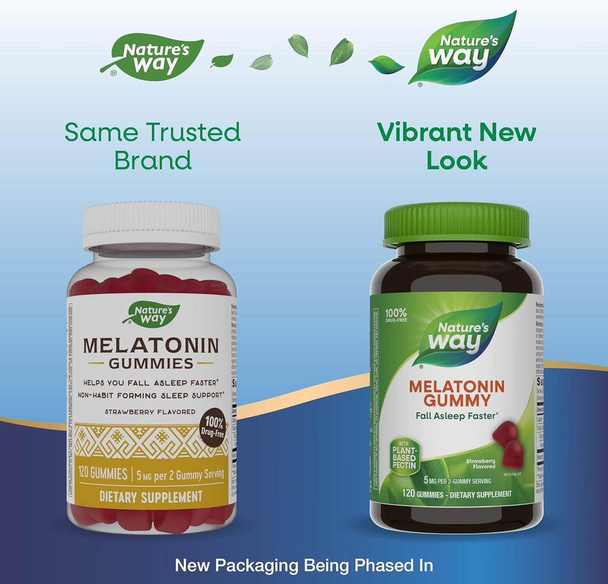 Nature's Way apoyan descanso Gomitas 120 unidades