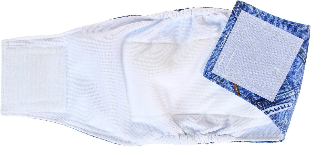 Pañales envolventes reusables para perros machos Teamoy