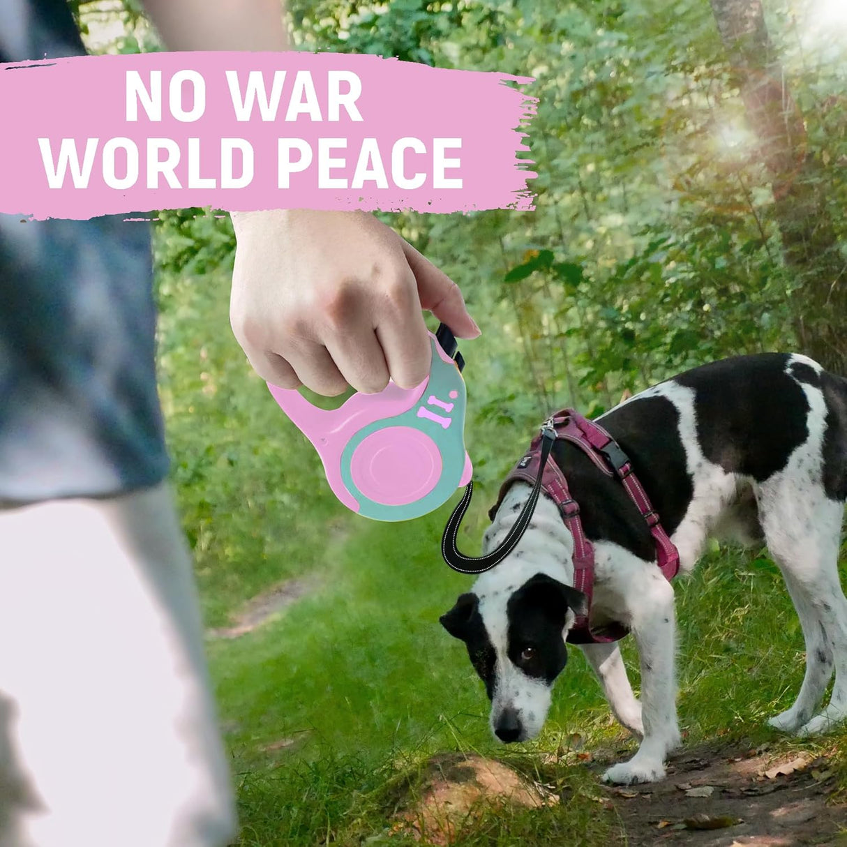 Correa Retráctil Automática para Perros Mango Antideslizante