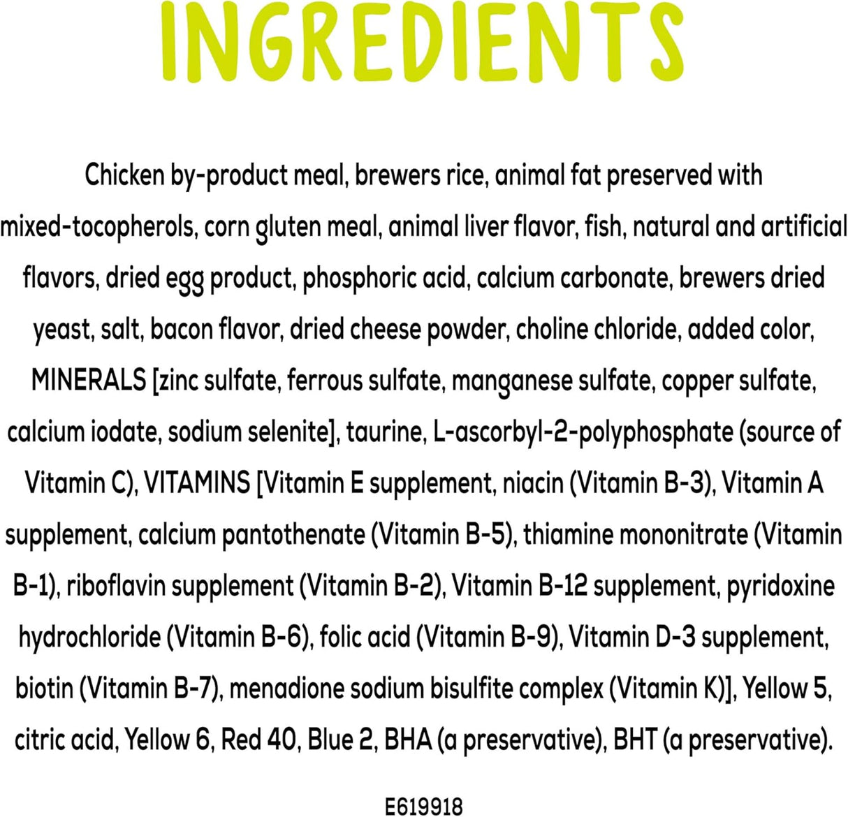 Golosinas para gatos mezcla de fiesta crujiente de la mañana