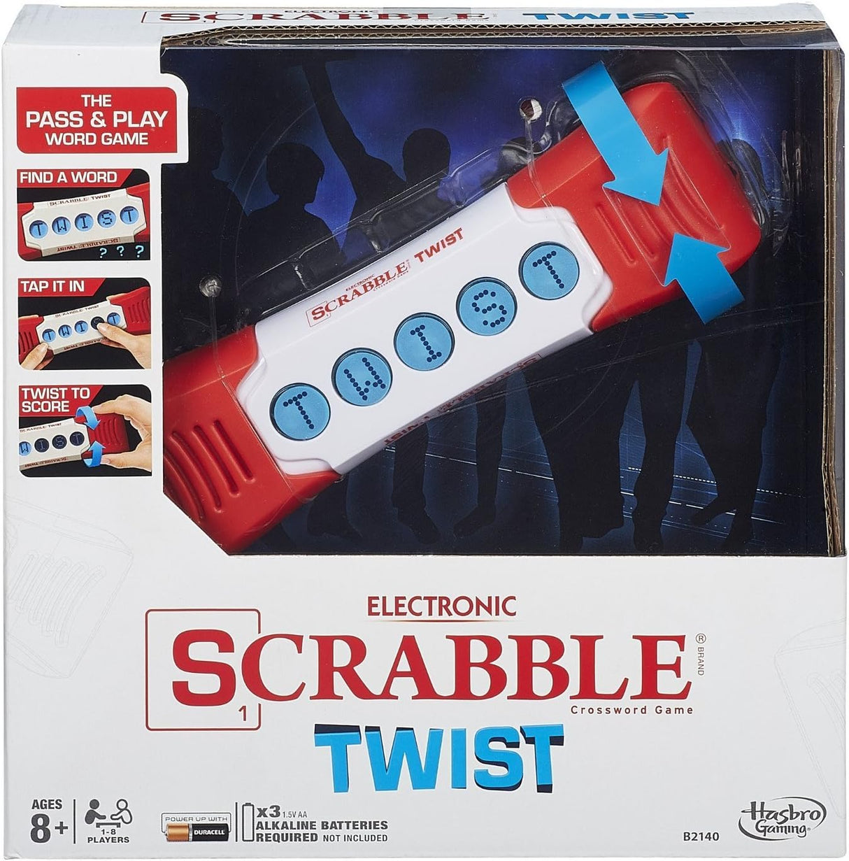 Scrabble Twist de Hasbro - Juego de palabras y estrategia