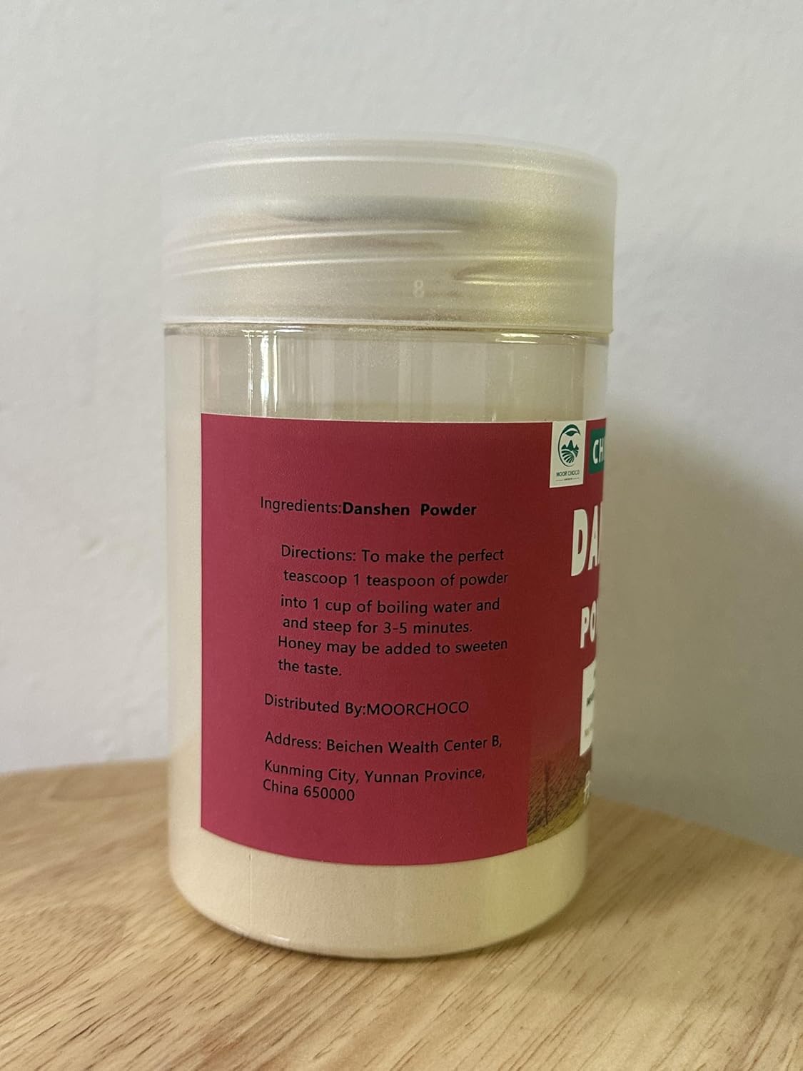 Suplementos Polvo de Dan Shen Salvia Miltiorrhiza 120mes