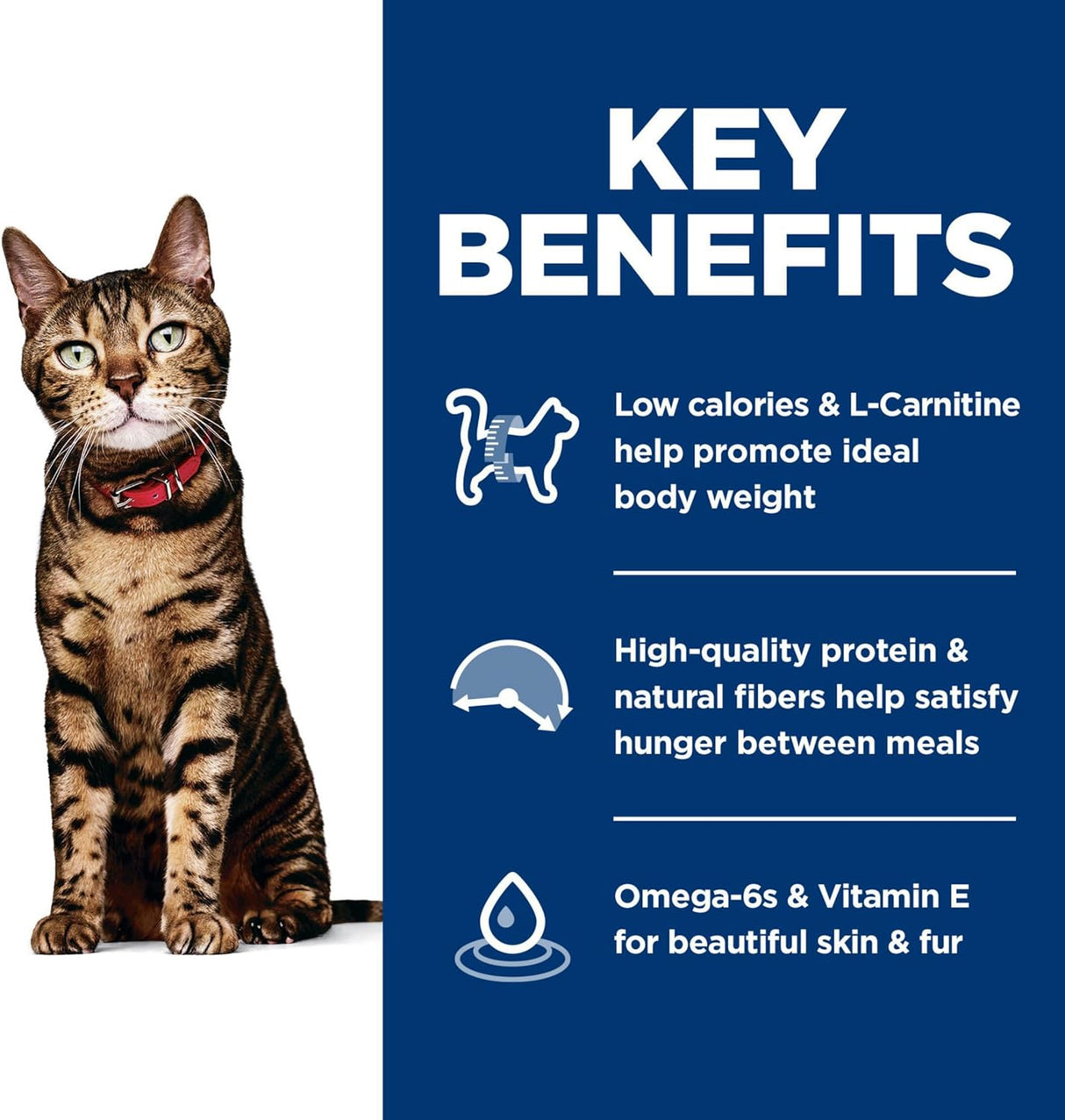 Hill's Science Diet, alimento seco light para gato adulto