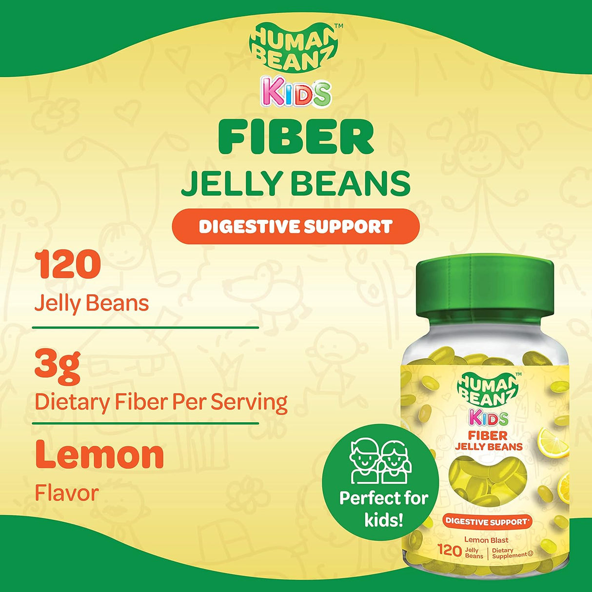 Suplementos Alimenticios de jalea de fibra para niños