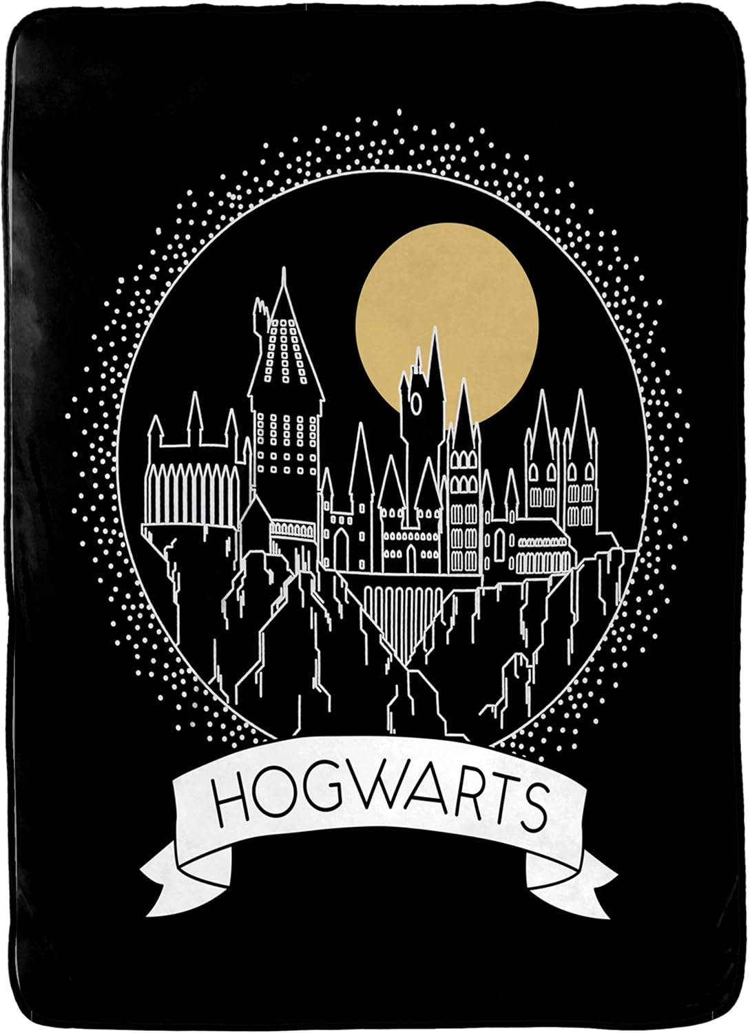 Manta Harry Potter Jay Franco 60x90 pulgadas, suave y resistente