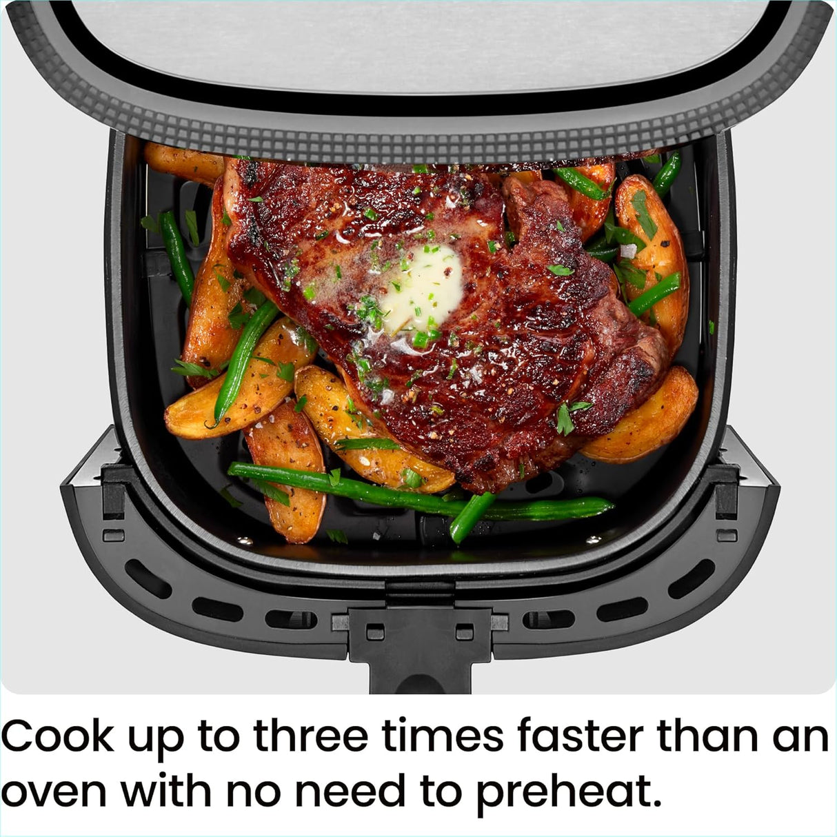 Freidora de aire Chefman TurboFry XL 8 Qt, digital, automática