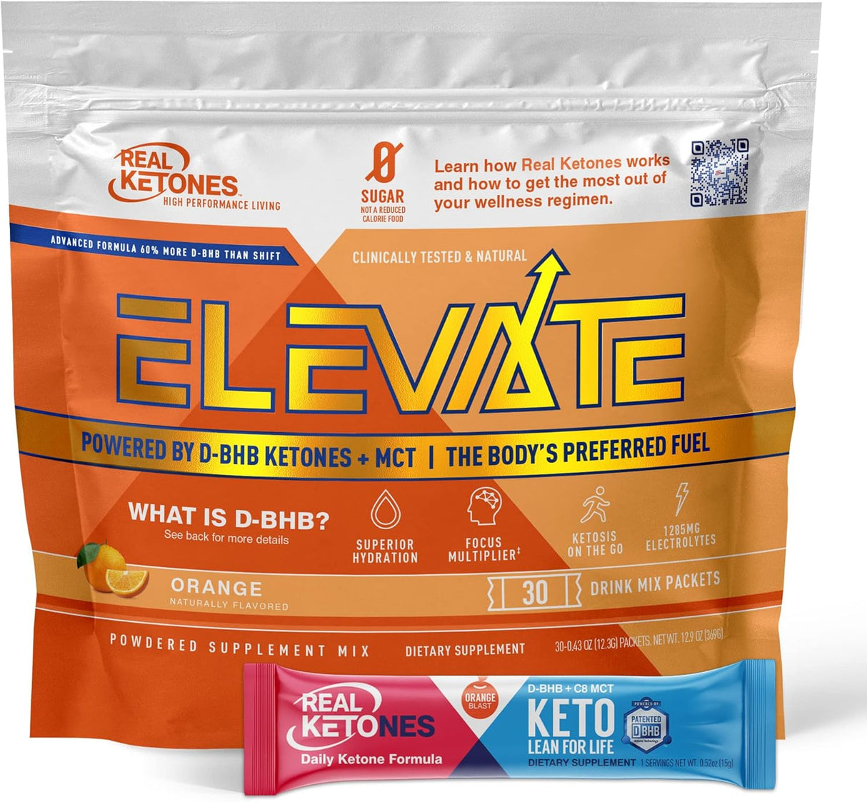 Suplementos Exogenous Keto D BHB + MCT + electrolitos