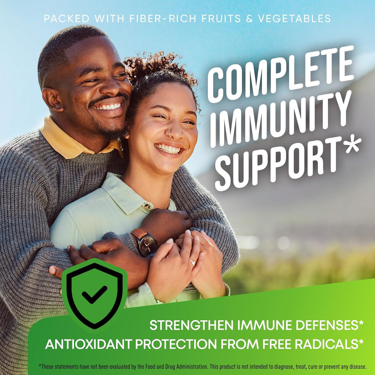 Suplemento alto en fibra para inmunidad, intestino y energía
