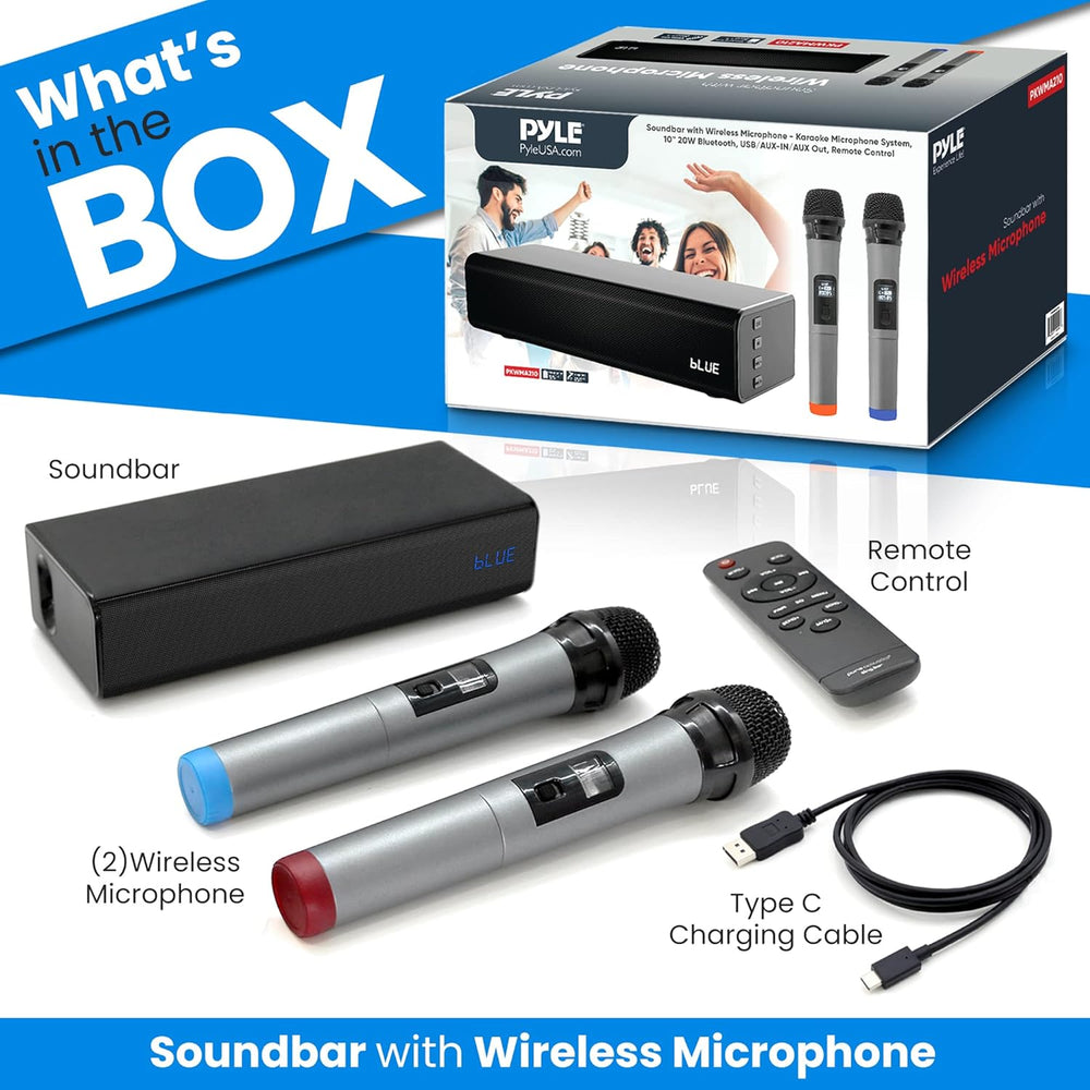 Barras de sonido para TV Bluetooth PYLE-PRO PKWMA210