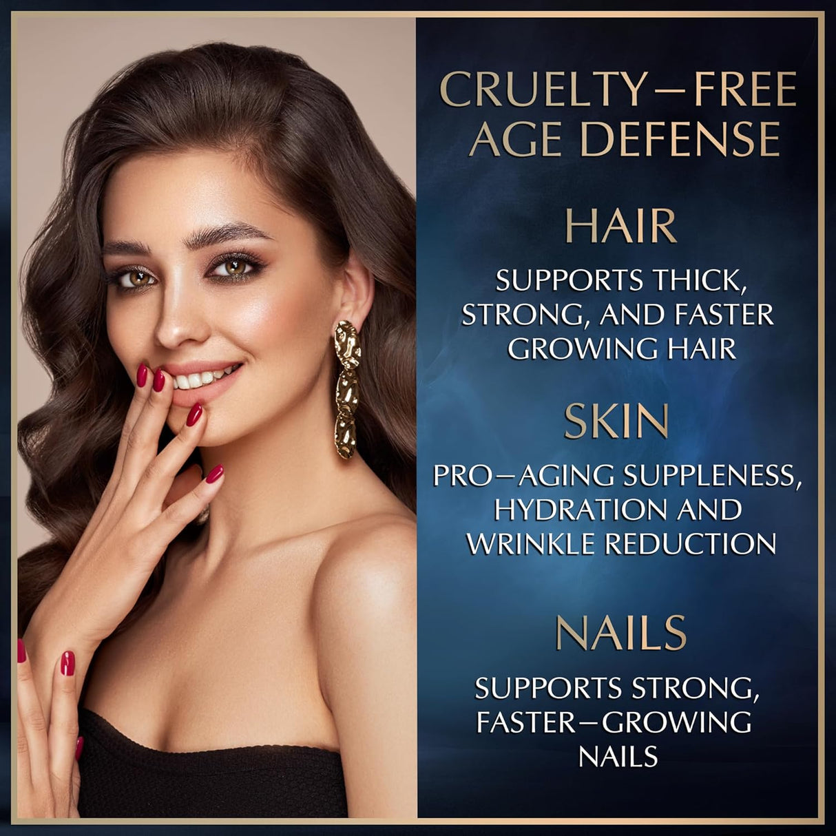 Suplementos de colágeno vegano para mujeres y hombres