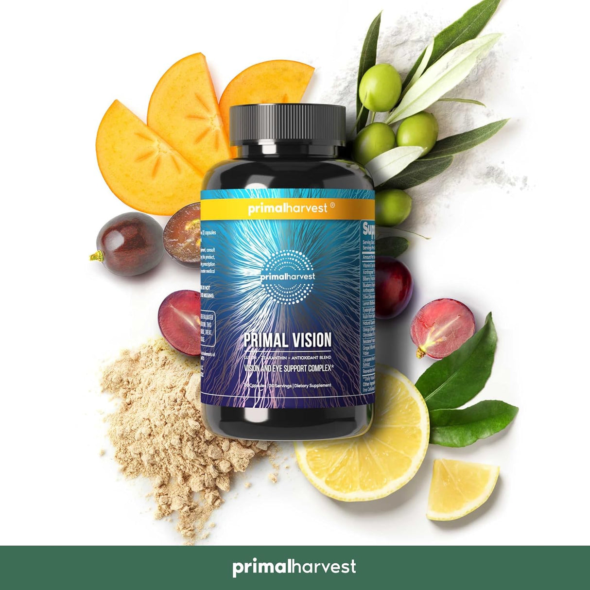 Suplemento Complejo de apoyo para la visión vitamina E 60u