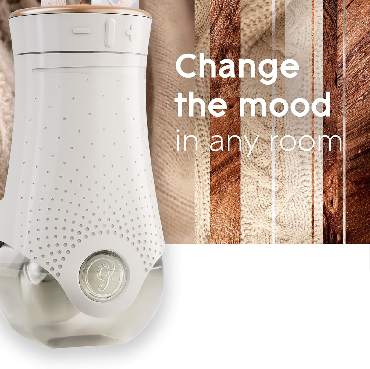 Kit de Ambientadores Glade PlugIns, Aceites Esenciales, 6 Refills