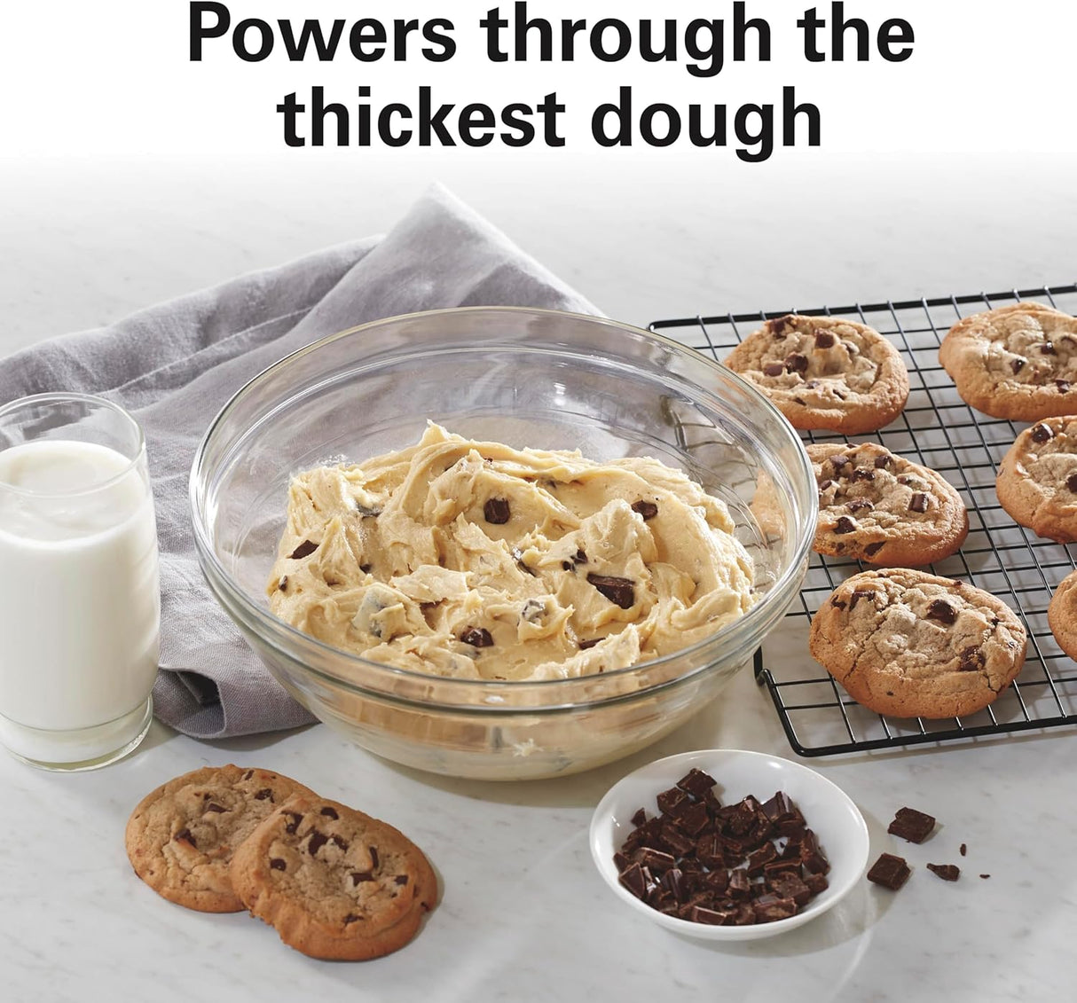 Batidora Eléctrica Hamilton Beach 4 Qt, 7 Velocidades, Accesorios