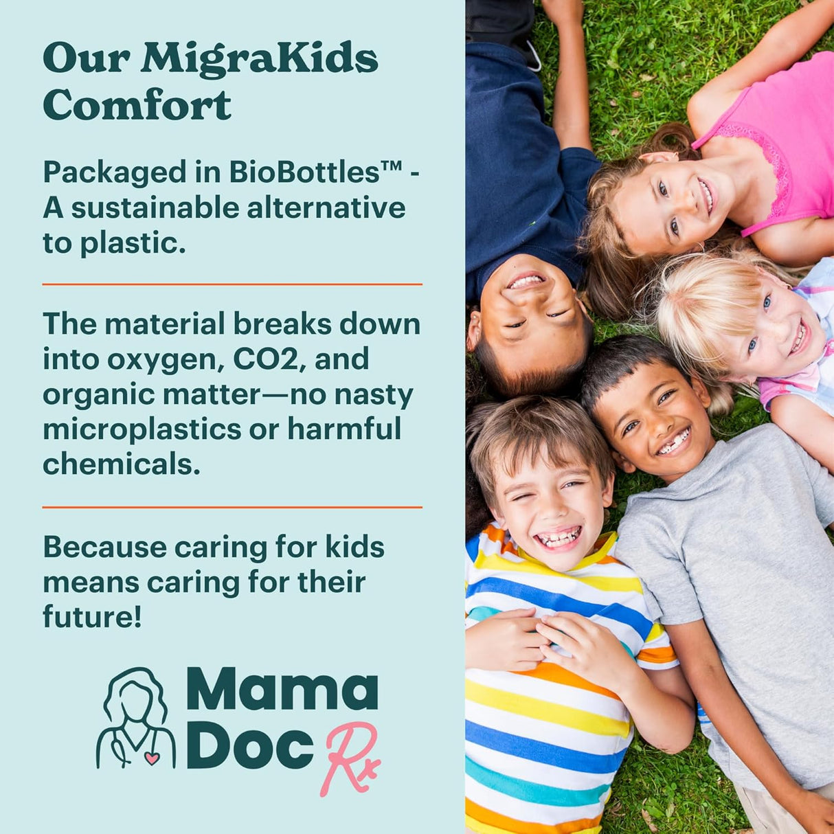 MigraKids Comfort | Suplemento para migraña infantil, 120 cápsulas