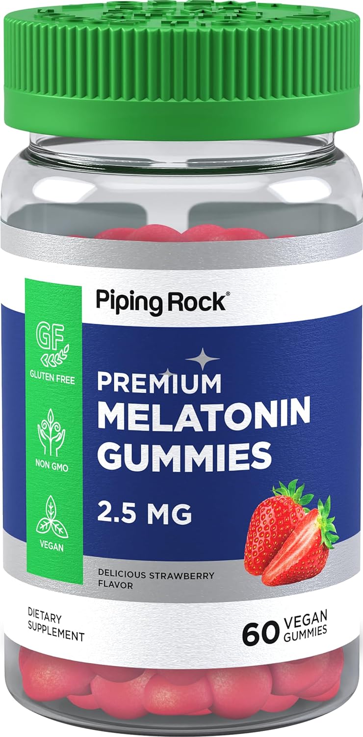 Piping Rock Gomitas de Dormir de 2.5 mg 60 unidades