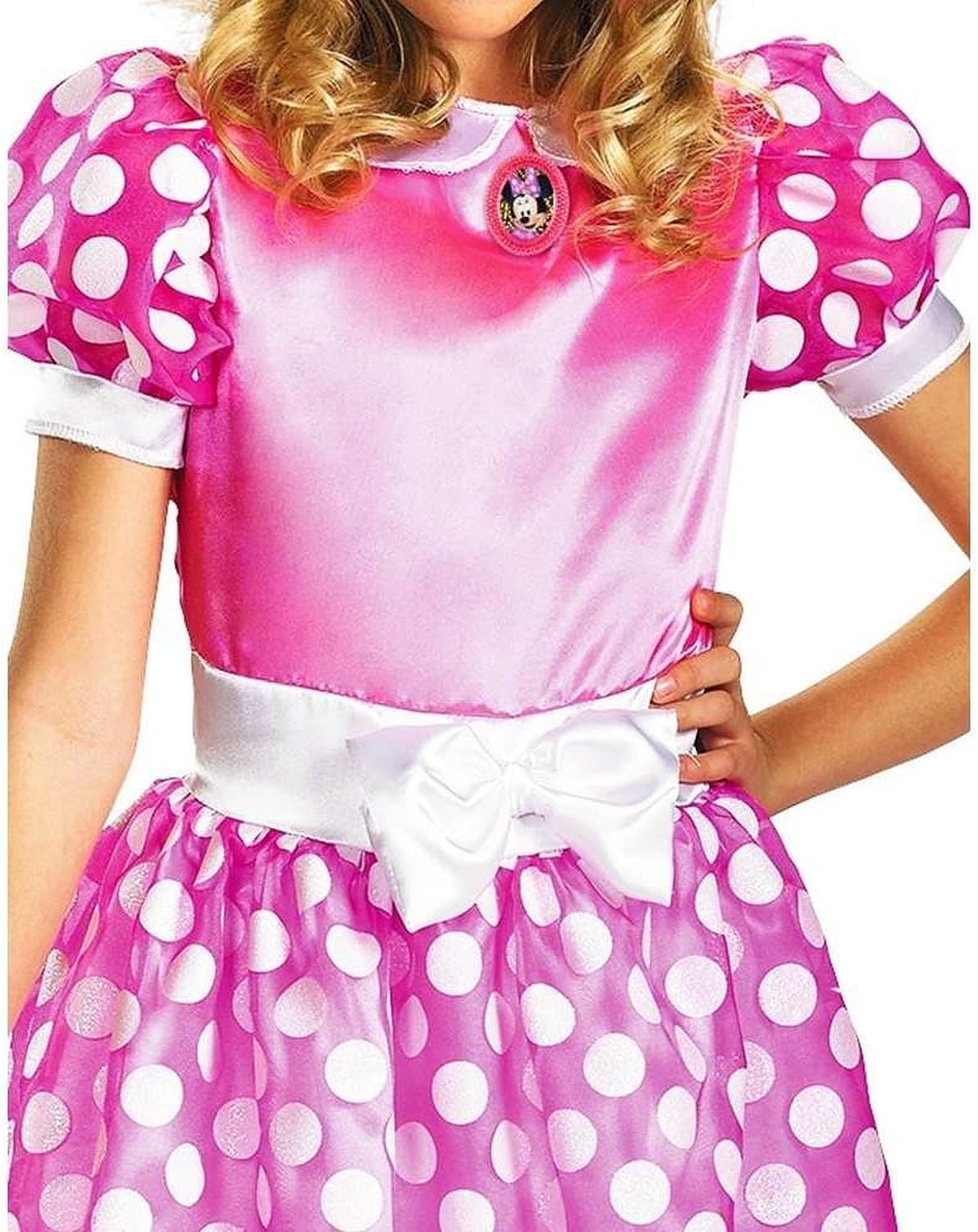 Disfraz clásico de Minnie Mouse para niñas de 3T - 4T