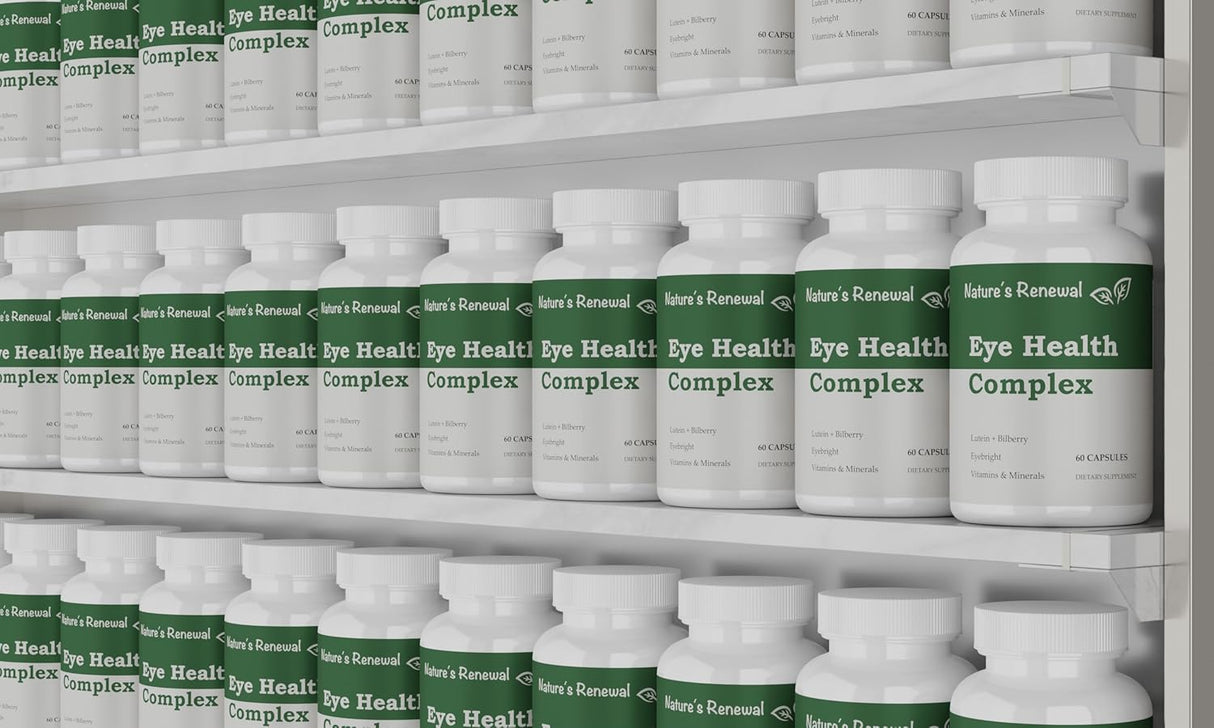 Suplemento complejo de salud ocular con zeaxantina 60 cáp