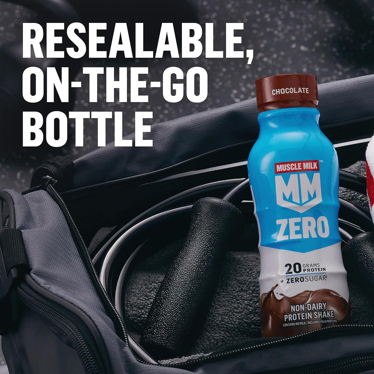 Suplemento Zero Protein Shake, chocolate 12 pack 0.03 onzas