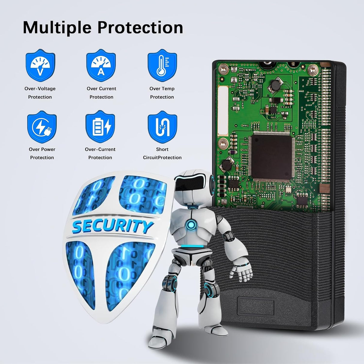 Cargador Rápido 42V 2A Universal para Baterías de 36V