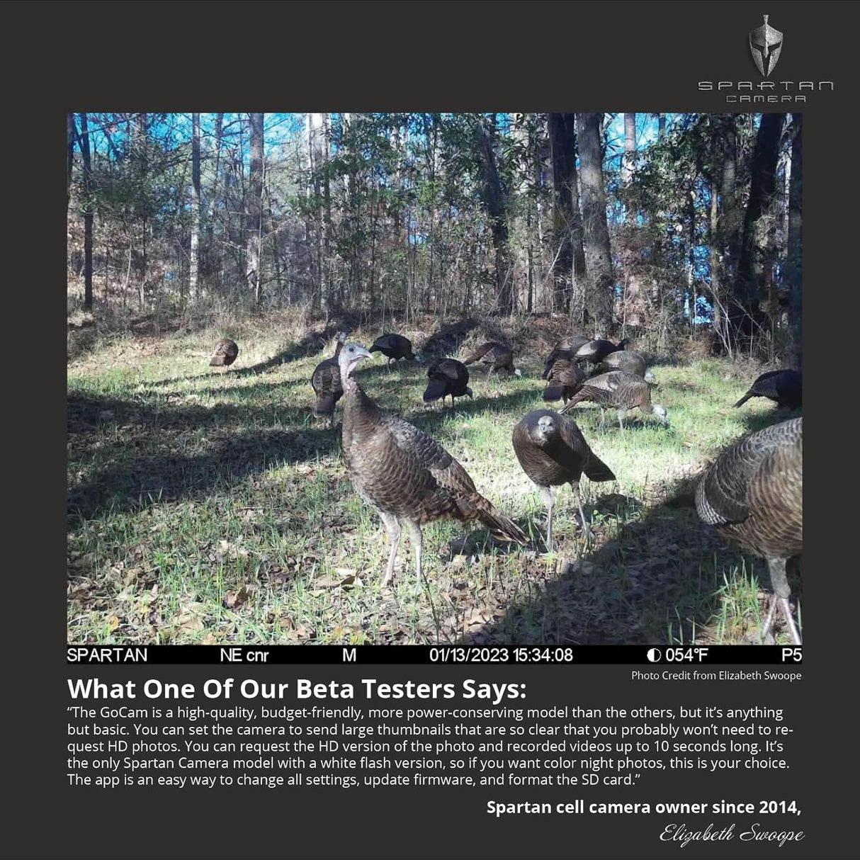 Cámara de Caza Spartan Gocam 4G LTE, HD Video, Modelo Areus