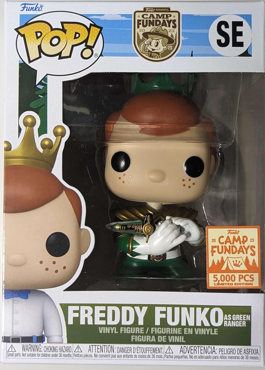 Funko Pop! Freddy como Ranger 2023 Camp Fundays LE5000