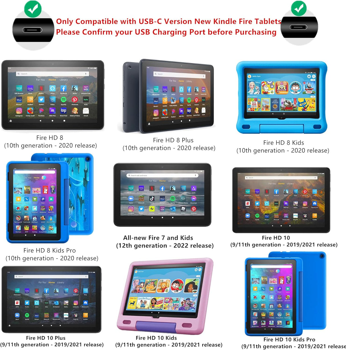 Cargadores rápido para tableta