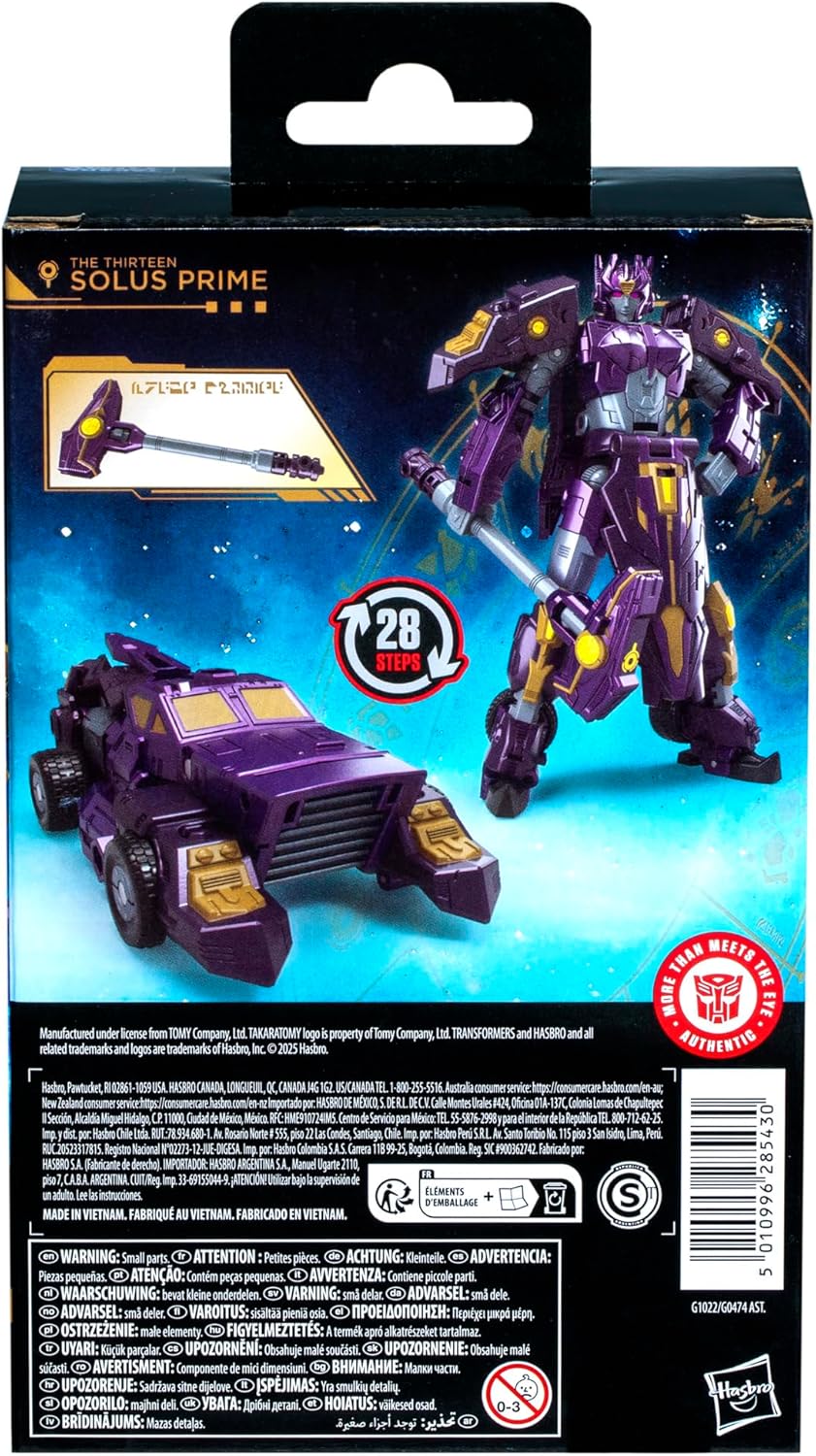 Transformers Solus Prime Figura de Acción Deluxe 5.5