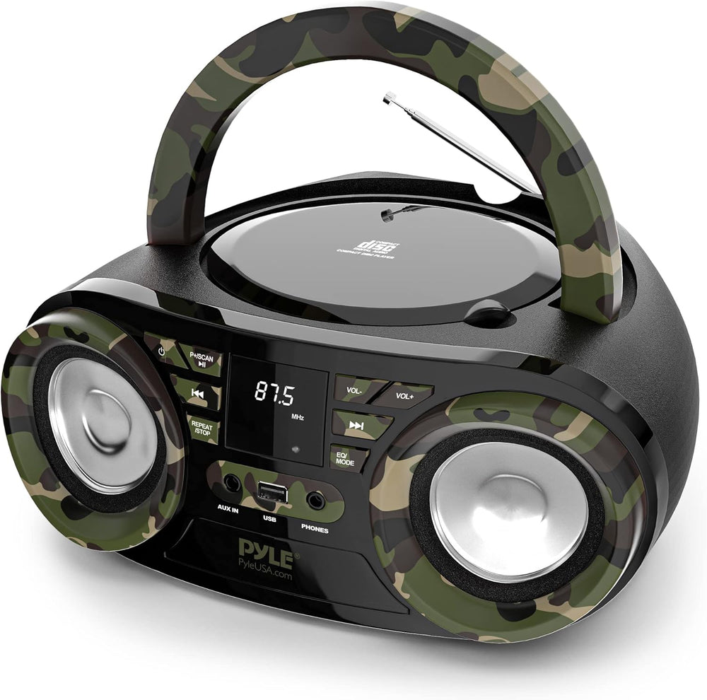 Reproductor de CD portátil Bluetooth PYLE-HOME PHCD59
