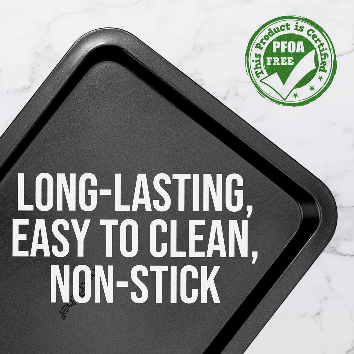 Hoja de galletas antiadherente de 15 pulgadas NutriChef