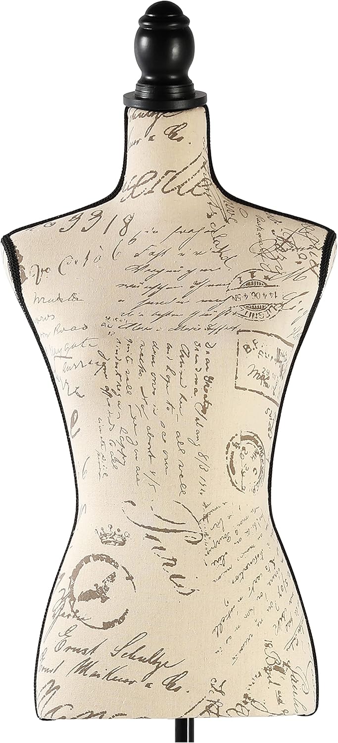 Maniquí Femenino con Base Tripode, Altura Ajustable, Modelo X