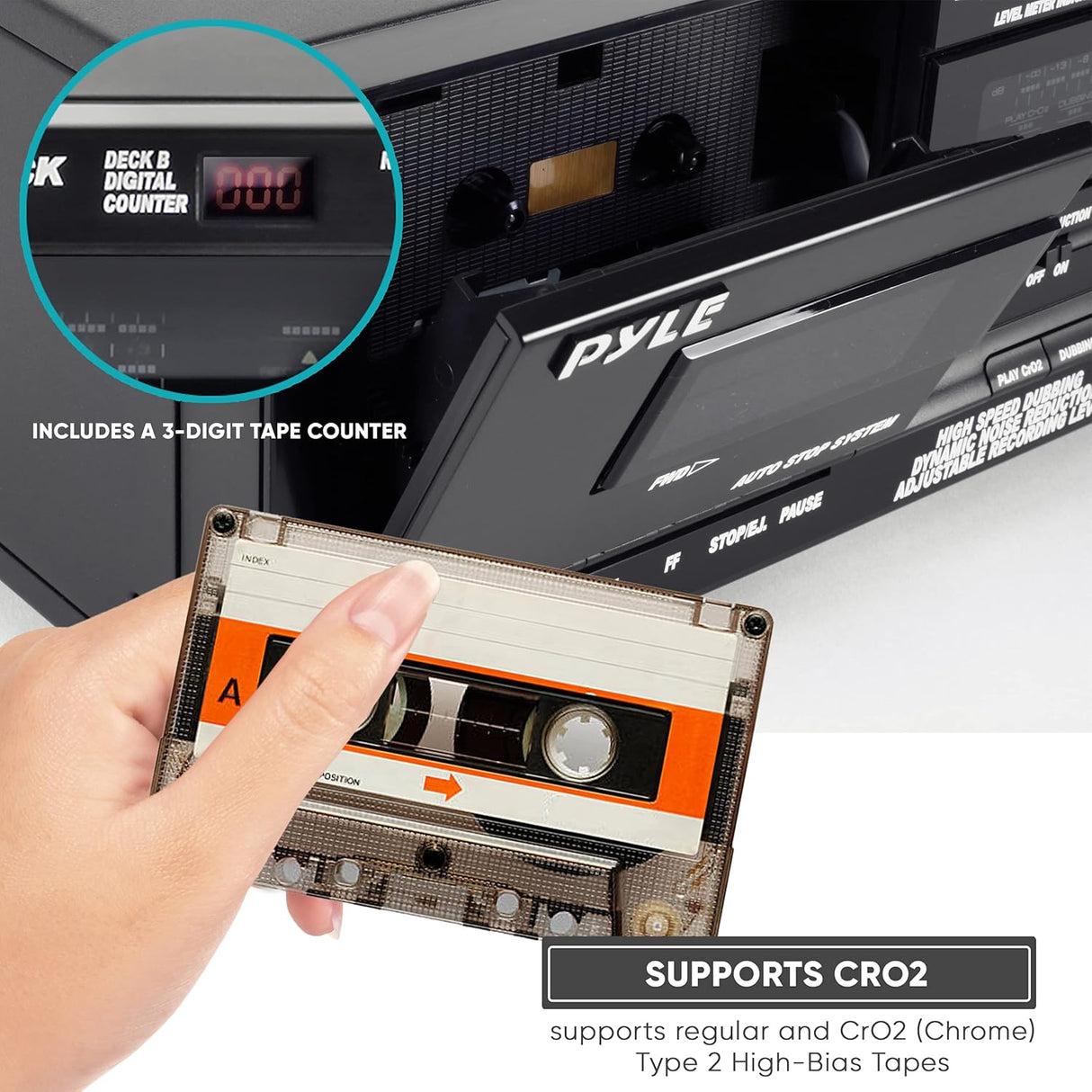 Amplificador de sonido PYLE-HOME PT659DU.5