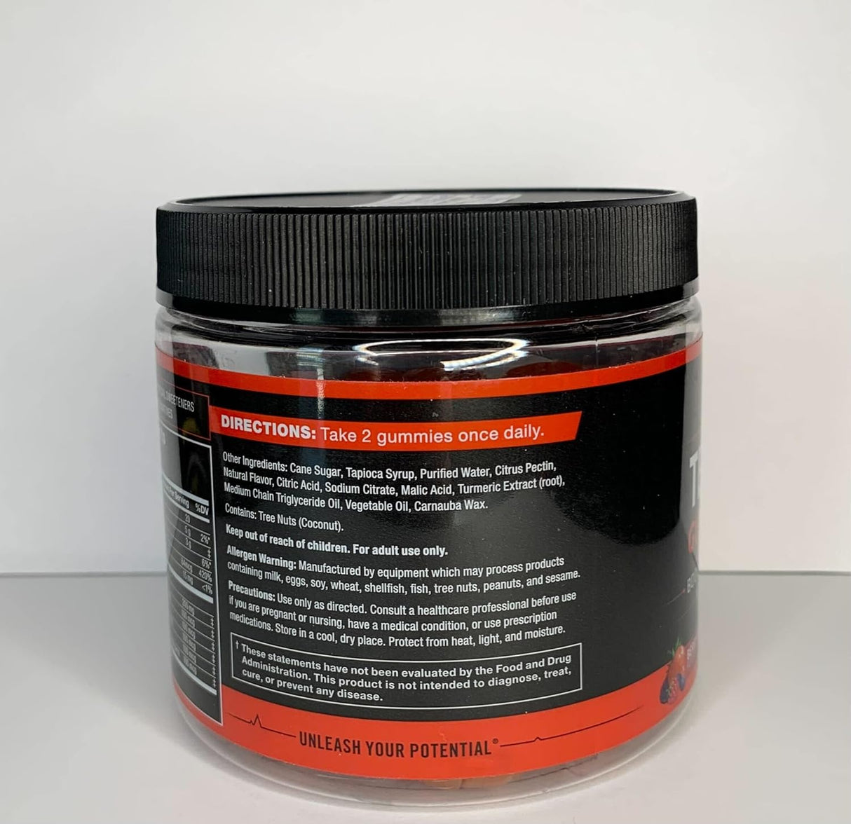 Suplemento Test X180 Gomitas de testosterona para hombres