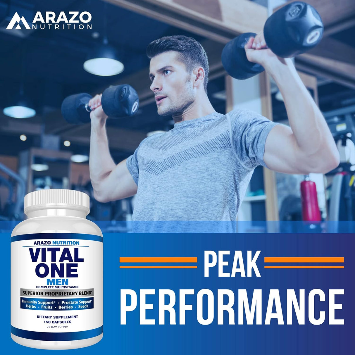 Suplemento Vita One para hombre integral multivitamínico