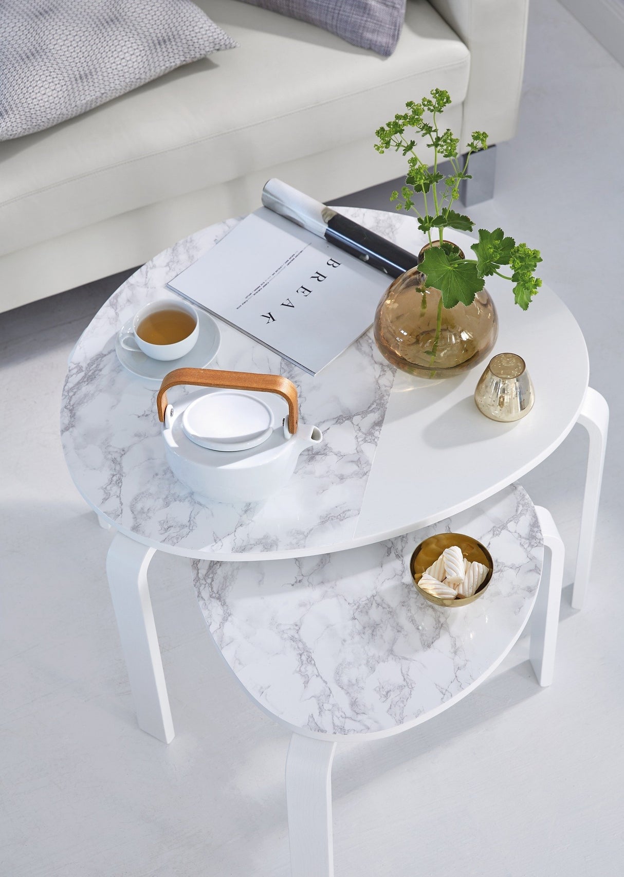 Película autoadhesiva mármol gris rollo de 17.71x 78