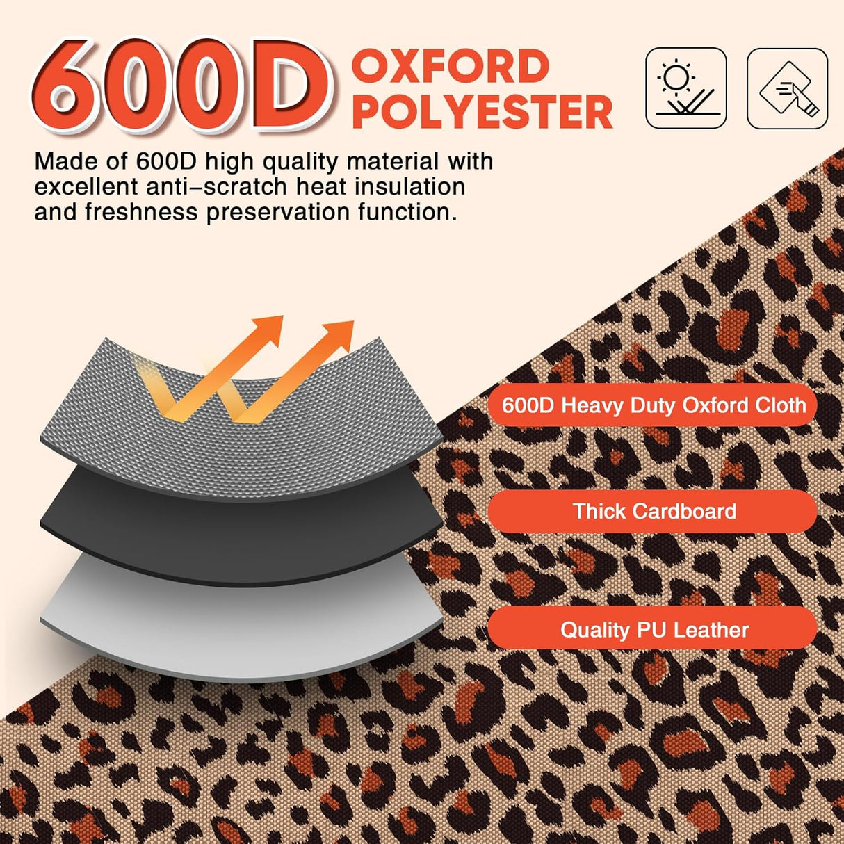 Organizador de Maletero Simniam 95L con Asa Reforzada y Correas