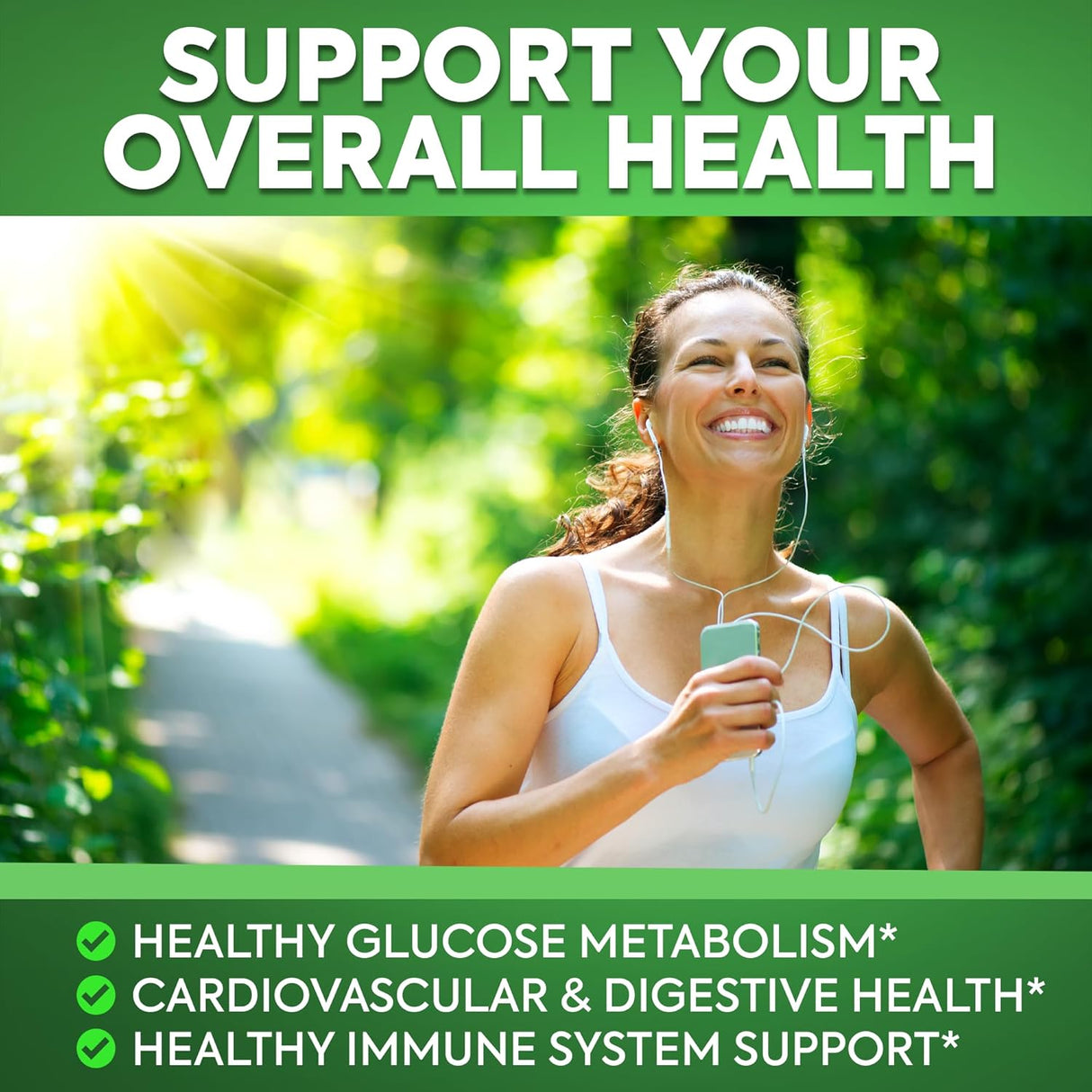 Suplemento Potente de berberina de 1200 mg 120 cápsulas